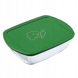 Pyrex Cook & Store récipient de conservation allant au four, 23x15 cm, capacité : 1,2 litre, vert