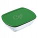 Pyrex Cook & Store récipient de conservation allant au four, 23x15 cm, capacité : 1,2 litre, vert
