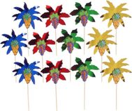 Conpax Bougies Palm boom cocktail prikkers - 100 pièces
