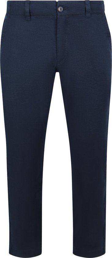 BOSS Chino Sanderson Linen Blend Donkerblauw (navy) - Maat W 32 - L 32 - Heren
