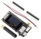 ESP32 LoRa32 V2.1_1.6 carte de développement - module LoRa 433 MHz - SX1278 - CH9102F - écran OLED 2,44 cm - Wi-Fi et Bluetooth - fente pour carte SD