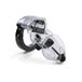 Mystim Pubic Enemy No 2 Cock Cage - Penis Chastity - Transparent - Plastic/Silicone