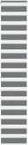 vidaXL Zebra rolgordijn 50x230 cm stofbreedte 45,9cm donkergrijs