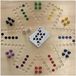 Keezenspel Spel Keezen - 4 tot 6 pers dubbelzijdig houten speelbord -