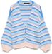 VERO MODA VMMAYBE STRIPE LS OPEN CARDIGAN NOOS Dames Cardigan S Cashmere Blue