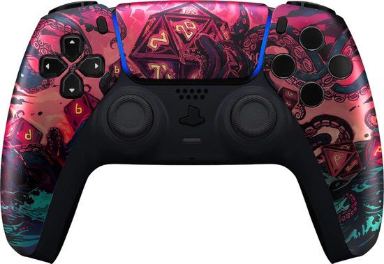 Clever Gaming Clever PS5 Kraken Dice Draadloze Dualsense Controller - Iron Man Bronzed