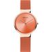 Bering 14531-565 Polshorloge Dames Kwarts Saffierglas Oranje Staal