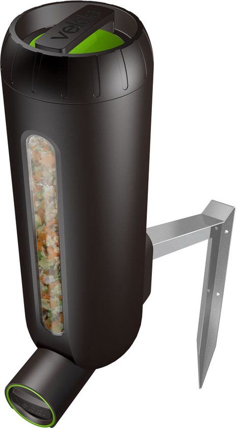 Velda Fish Feeder Pro - Automatische vijver voederautomaat - 3L - Zwart