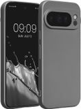 kwmobile metallic telefoonhoesje van TPU - geschikt voor Google Pixel 10 Pro - Flexible case voor smartphone - In metallic grijs