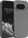 kwmobile metallic telefoonhoesje van TPU - geschikt voor Google Pixel 10 Pro - Flexible case voor smartphone - In metallic grijs