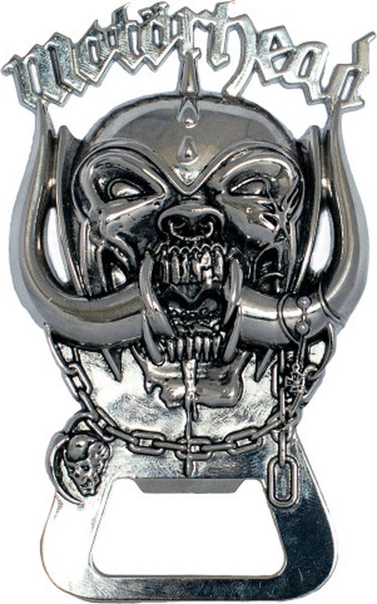 Motorhead Flessenopener MOTORHEAD (BOTTLE OPENER) Zwart