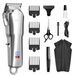 StarTech Haarstylist voor heren - T-Blade trimmer - Draadloos - Oplaadbaar - Roestvrijstalen mes - Snijlengte onder 0,5 mm - 85 minuten gebruiksduur - Goud