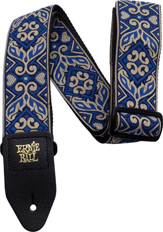 Ernie Ball 4165 Tribal Blue Jacquard Strap