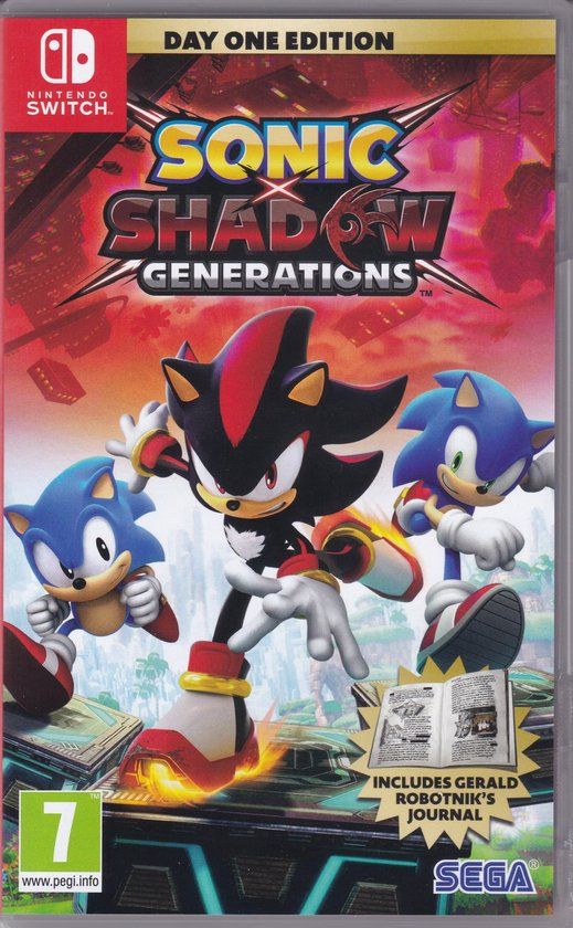Sega Games Sonic X Shadow Generations - Nintendo Switch - Day One Edition