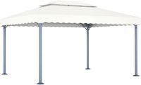 vidaXL Prieel 400x300 cm aluminium crème