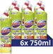 Glorix Toiletreiniger - Zonder Bleek - Lime - 6 flessen x 750 ml - Voordeelverpakking