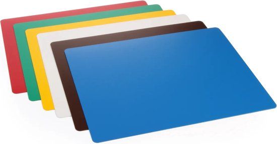 Hendi Snijplaten Flexibel - 6 delig - 38x30,5 cm - HACCP