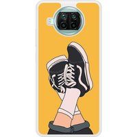 Xiaomi Mi 10T Sneakers Verstevigd hoesje met sublimatie bedrukking
