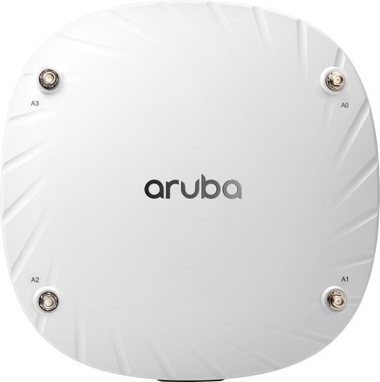 HPE Aruba Networking Aruba AP-514 (RW) - Access Point - Wireless AC - 5400 Mbps - White