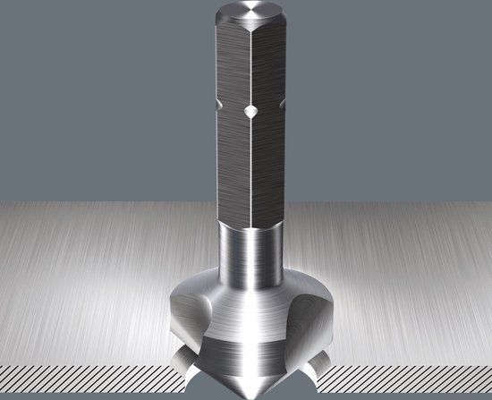 Wera Verzinkboor - M4 - ø 8.30 mm x 31 mm - 3 snijkanten