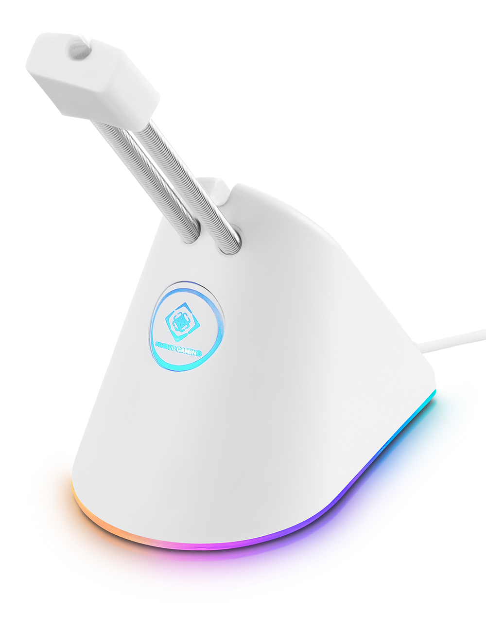 Deltaco GAM-044-W-RGB - Muis - Wit