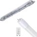 Velvalux LED Waterdichte TL Armatuur met T8 G13 Buis - Strela - 60cm - Enkel - Koppelbaar - Waterdicht IP65 - 8W 960lm - 840 Natuurlijk Wit 4000K