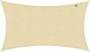 Kopu® Voile d'ombrage rectangulaire 280 grammes perméable à l'eau 4x6 m - Crème