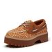 TIMBERLAND Mocassins cognac / blanc
