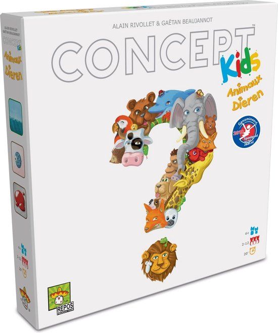 Concept Kids Dieren - Bordspel - Repos Production
