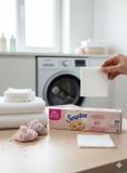 Soupline Droogtrommeldoekjes Zacht & Verzorgend – 20 Wasdoekjes – Frisse Geur & Extra Zachtheid voor Wasgoed