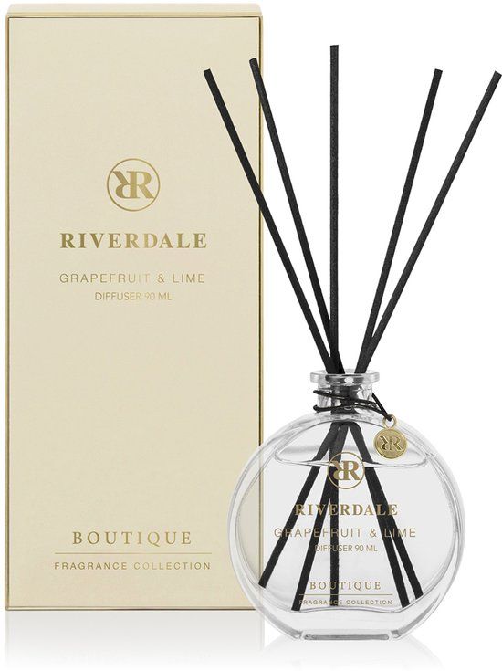 Riverdale Geurstokjes Grapefruit & Lime 90 ml Beige