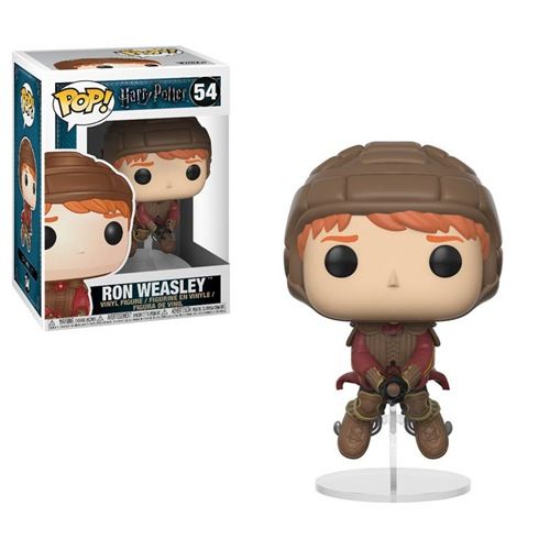 Funko POP! Harry Potter - Ron + Scopa - Verzamelfiguur