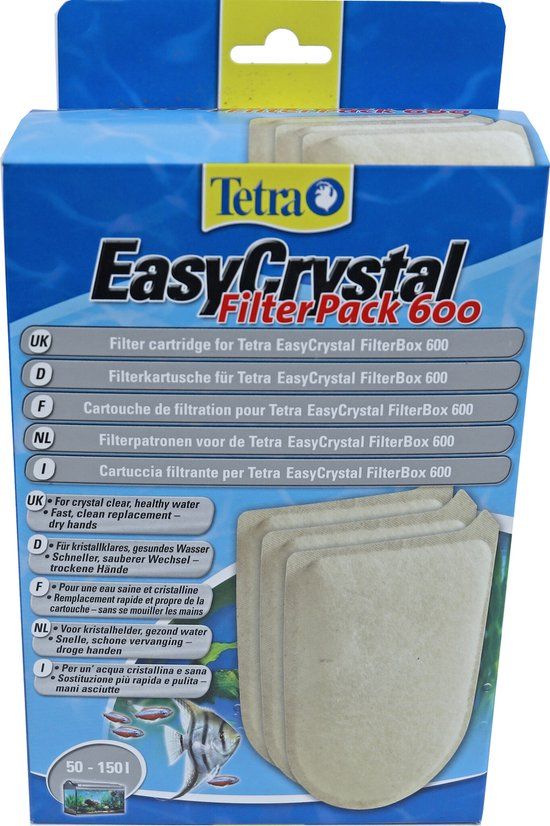 Tetra EasyCrystal 600 - 3 stuks