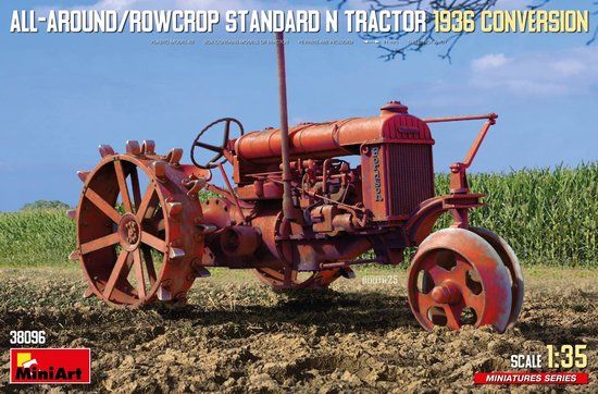 MiniArt Fordson N Tractor All-Around/Rowcrop 1936 Conversion 1:35 Modelbouwkit