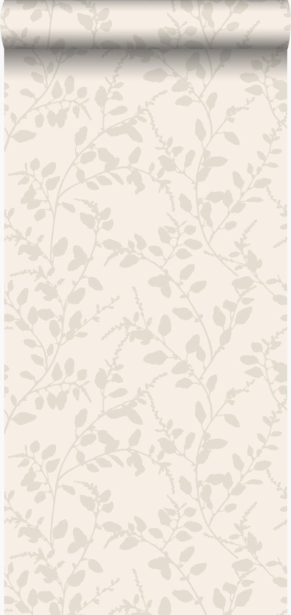 Origin Wallcoverings behang bladeren beige - 345929 - 53 cm x 10,05 m