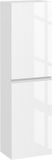 Kleankin Armoire de salle de bain Panneau de particules 35x25x120cm Blanc