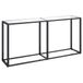 vidaXL Wandtafel 180x35x75,5 cm gehard glas transparant