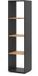 Vicco Ludus Séparateur d'espace – 36,8 x 144,9 cm anthracite/chêne doré