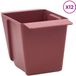 vidaXL Bloembakken voor euro-pallets 12 st bruin 14 x 9 x 9,5 cm