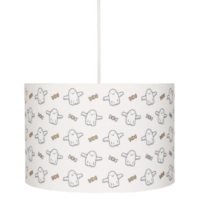 LIVONE hanglamp Happy Style voor Kids BABYGHOST wit/zwart