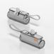 Sharge Flow Mini 2 - 5000 mAh Power Bank - 22.5W - Built-in USB-C Cable - Argent