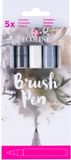 Ecoline Brush Pen set Schaduw | 5 colours