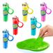 CRAZE Magic Slime Keychain - Schleim Set 6x Schlüsselanhänger mit Schleim Kinder - Slime Kit 6x 25 ml, 6 Farben, Rückstandsfrei
