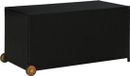 vidaXL Tuinbox 120x65x61 cm Poly Rattan Zwart