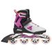 Rollerblade Macroblade 84 Dames Fitness Skate Gris Violet Orange