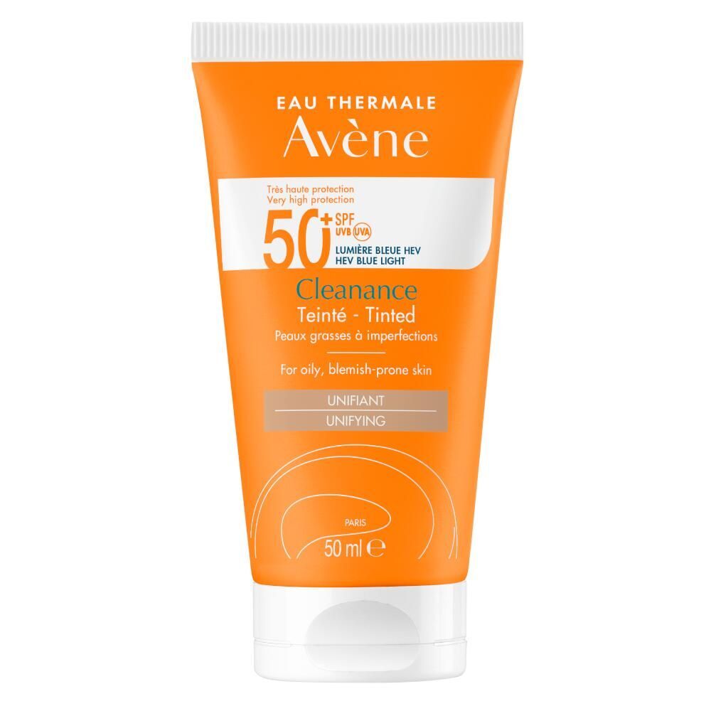 Avène Avène Zon Cleanance Getinte Crème Spf50+ 50 ml