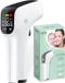 Curify Thermomètre numérique - Thermomètre corporel et frontal - Thermomètre médical pour la fièvre pour Adultes, Enfants et Bébés - Mesure de température