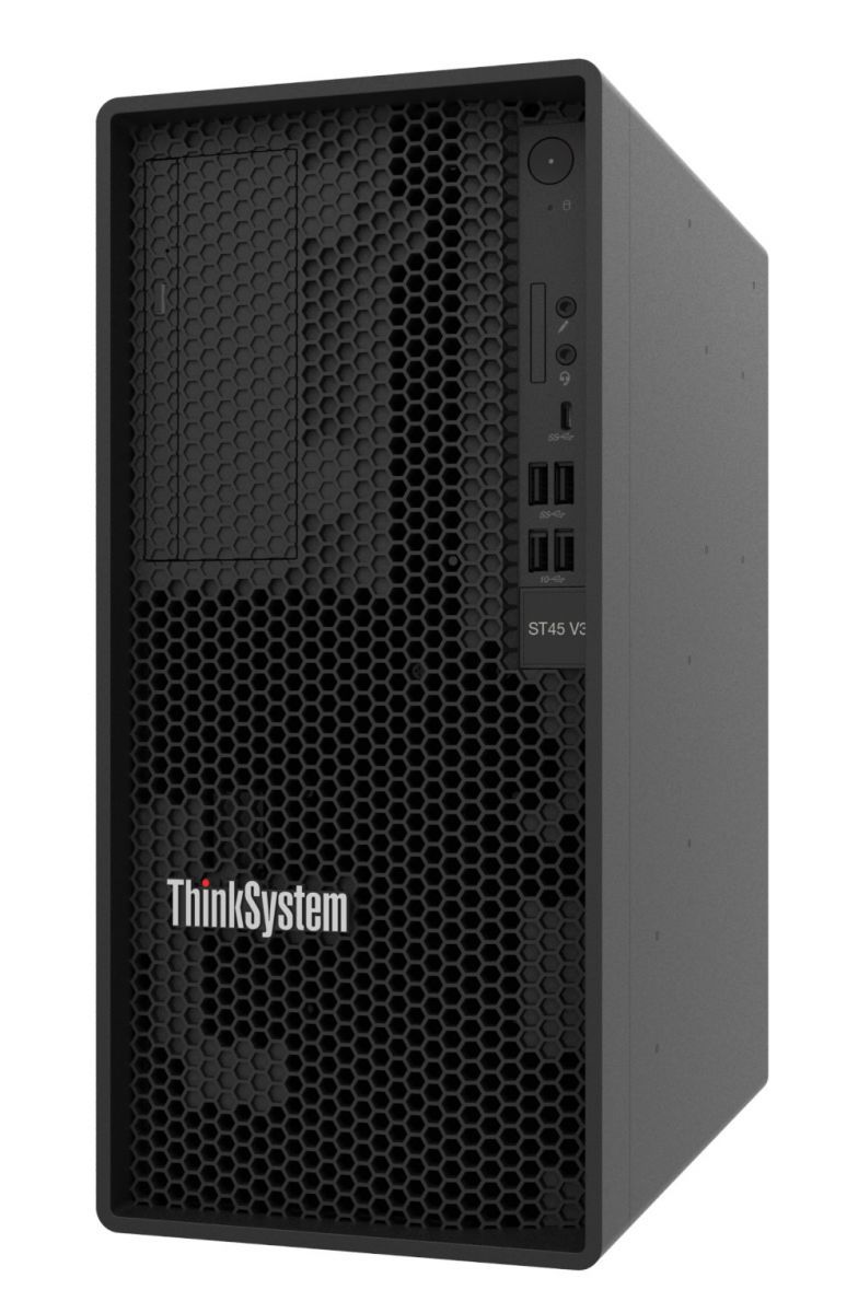 Lenovo ThinkSystem ST45 V3 Tower Server - AMD EPYC 4124P - 16 GB RAM - 1.92 TB Opslag
