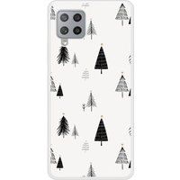 Samsung Galaxy A42 5G Beschermende Siliconen Case - Elegante Dennenboom
