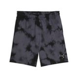 PUMA ESS ELEVATED Relaxed Tie-dye Shorts TR Unisex Broek - Puma Black